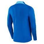 england national team nike 2022 strike drill performance raglan quarter-zip long sleeve top – blue Collection – Brazil World Cup Jerseys and T-Shirts