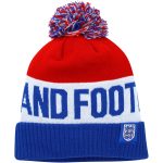 england national team nike classic stripe cuffed knit hat with pom – bluered Collection – Brazil World Cup Jerseys and T-Shirts
