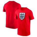 england national team nike crest core t-shirt – red Collection – Brazil World Cup Jerseys and T-Shirts