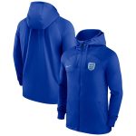 england national team nike strike raglan hoodie full-zip track jacket – blue Collection – Brazil World Cup Jerseys and T-Shirts
