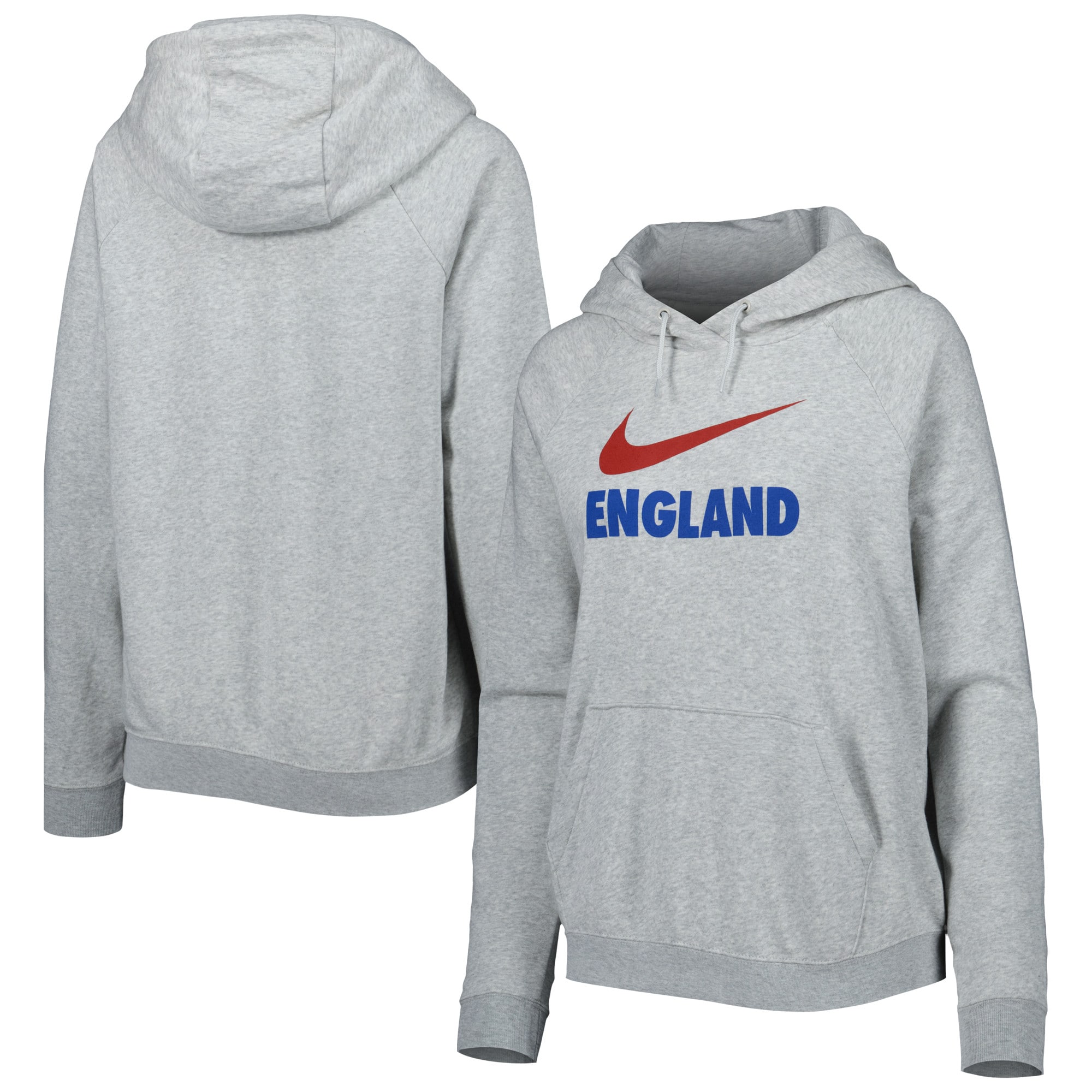 england national team nike women8217s lockup varsity fleece raglan pullover hoodie – heather gray Collection – Brazil World Cup Jerseys and T-Shirts
