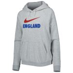 england national team nike women8217s lockup varsity fleece raglan pullover hoodie – heather gray Collection – Brazil World Cup Jerseys and T-Shirts
