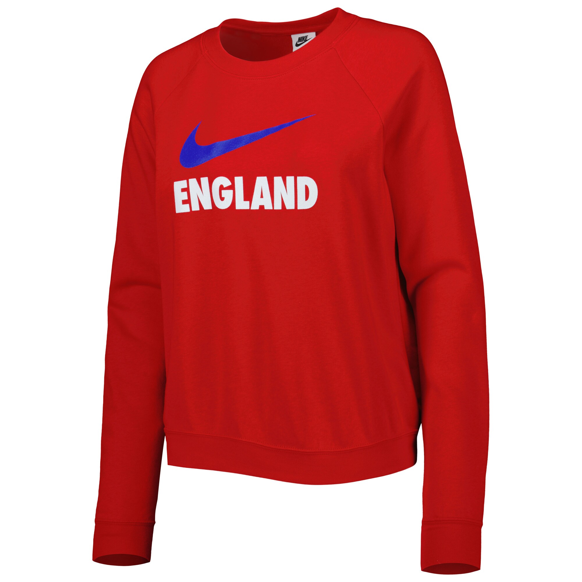 england national team nike women8217s lockup varsity tri-blend raglan pullover sweatshirt – red Collection – Brazil World Cup Jerseys and T-Shirts