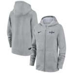england national team nike youth logo club full-zip hoodie – gray Collection – Brazil World Cup Jerseys and T-Shirts