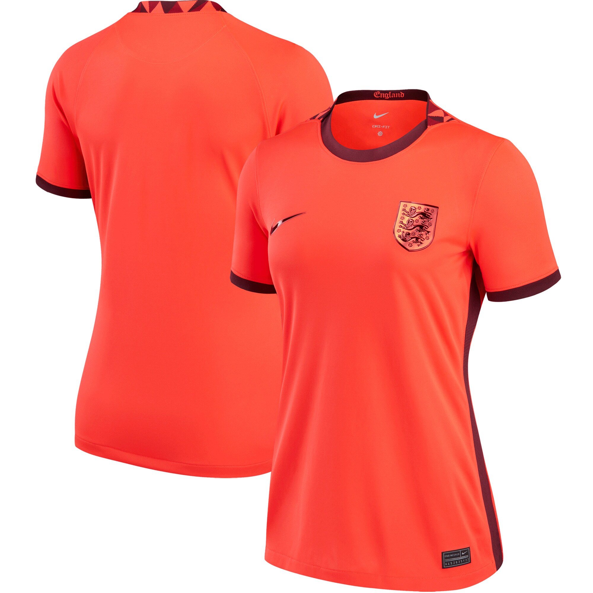 england women8217s national team nike women8217s 202223 away replica blank jersey – red Collection – Brazil World Cup Jerseys and T-Shirts
