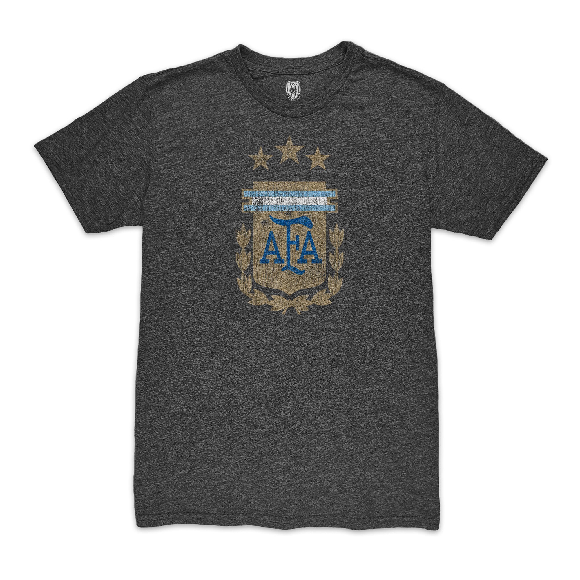 enzo fernández argentina national team 1863fc player vintage tri-blend t-shirt – black Collection – Brazil World Cup Jerseys and T-Shirts