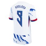 erling haaland norway national team nike youth 2024 away replica jersey – white Collection – Brazil World Cup Jerseys and T-Shirts