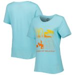 fifa world cup qatar 2022 women8217s oasis t-shirt – aqua Collection – Brazil World Cup Jerseys and T-Shirts