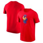 france national team nike crest core t-shirt – red Collection – Brazil World Cup Jerseys and T-Shirts
