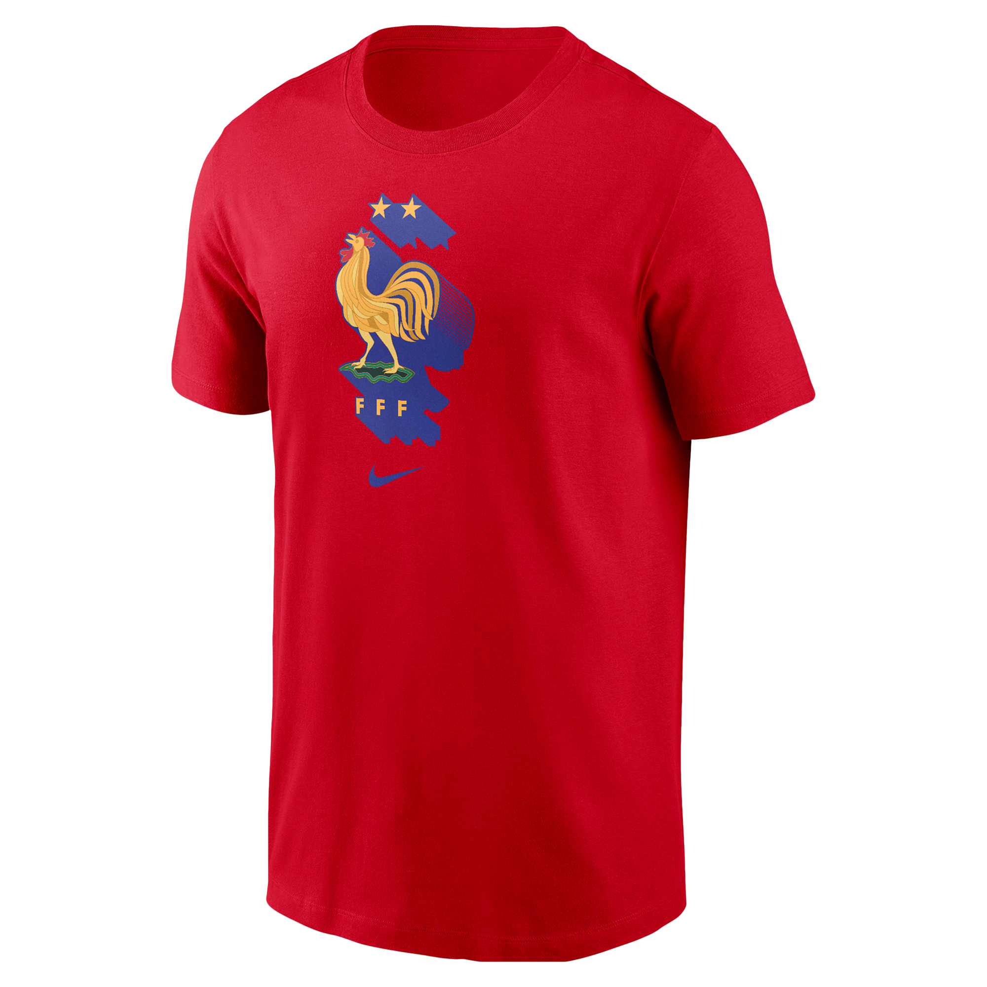 france national team nike crest core t-shirt – red Collection – Brazil World Cup Jerseys and T-Shirts