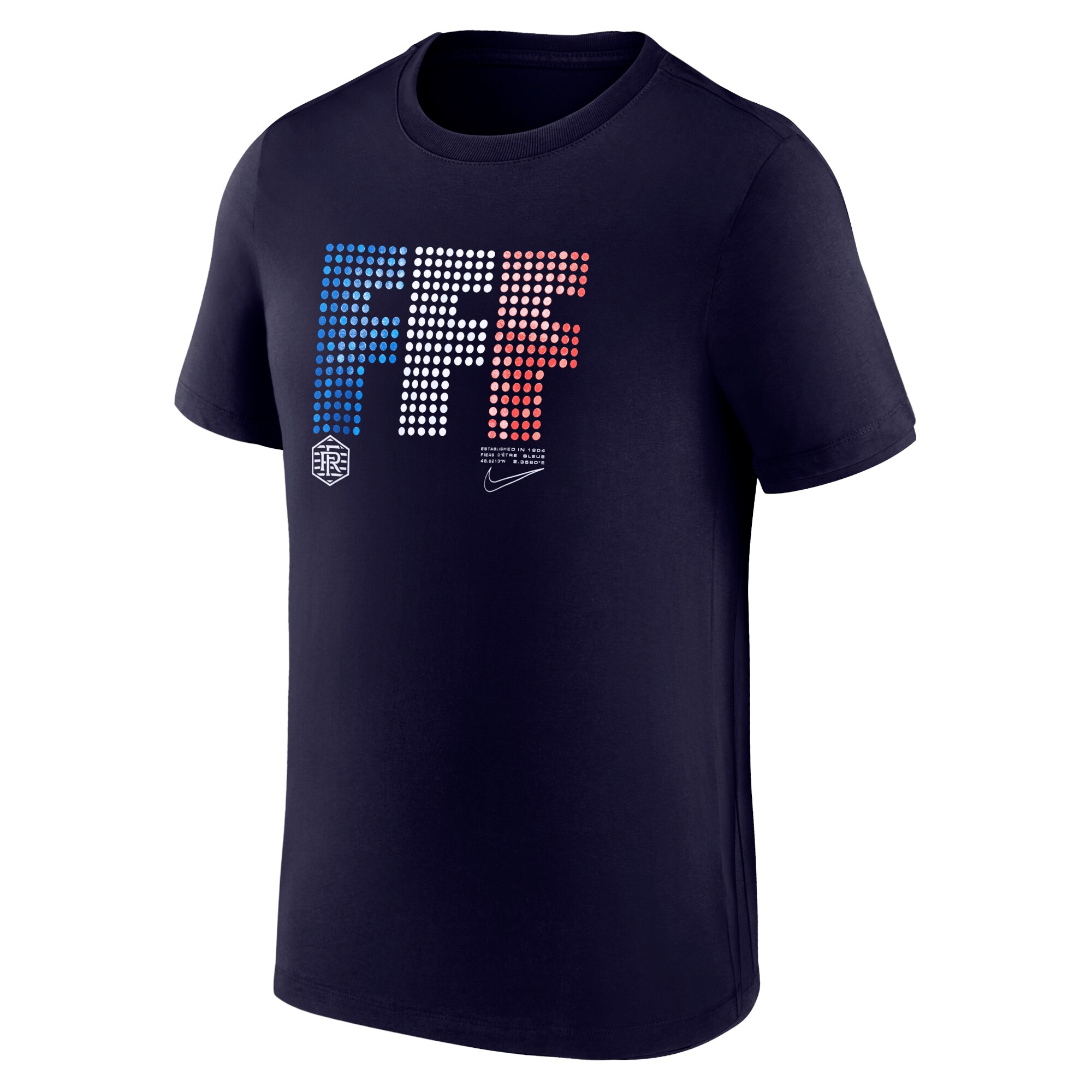 france national team nike lights t-shirt – navy Collection – Brazil World Cup Jerseys and T-Shirts