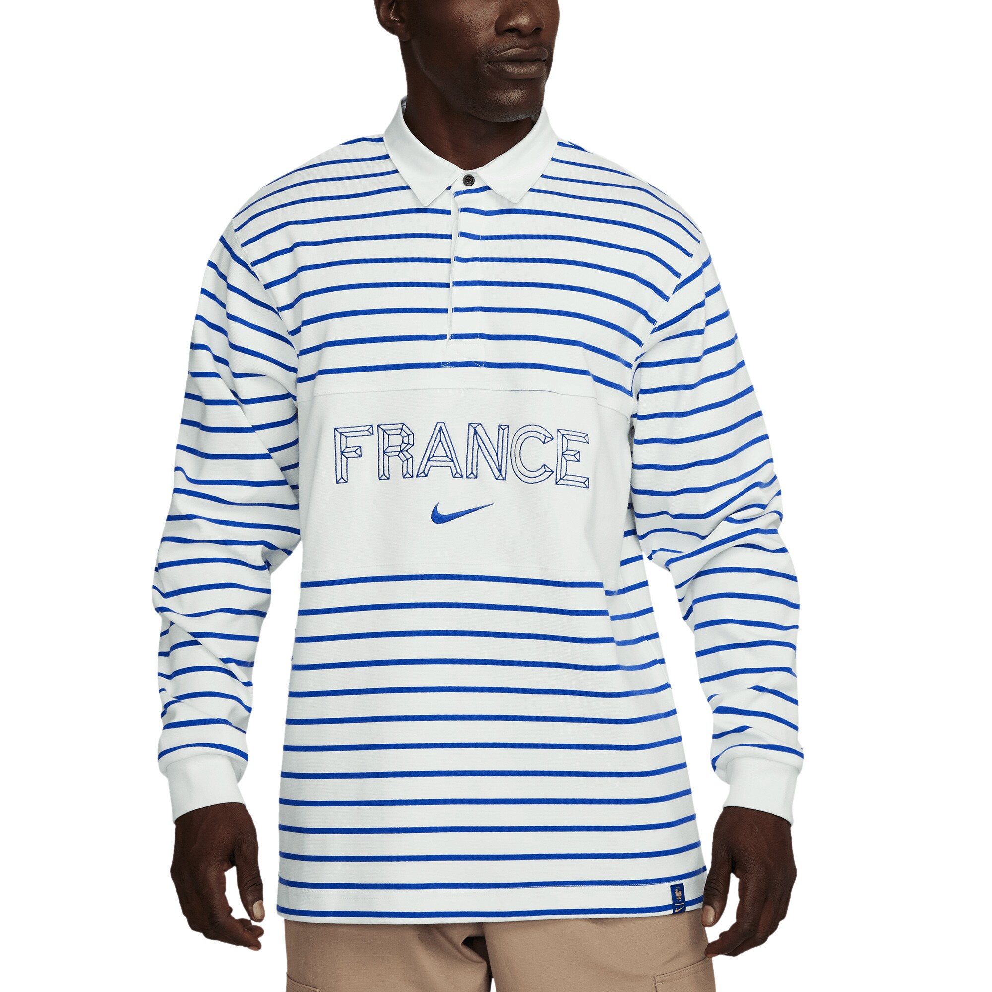 france national team nike rugby long sleeve top – white Collection – Brazil World Cup Jerseys and T-Shirts