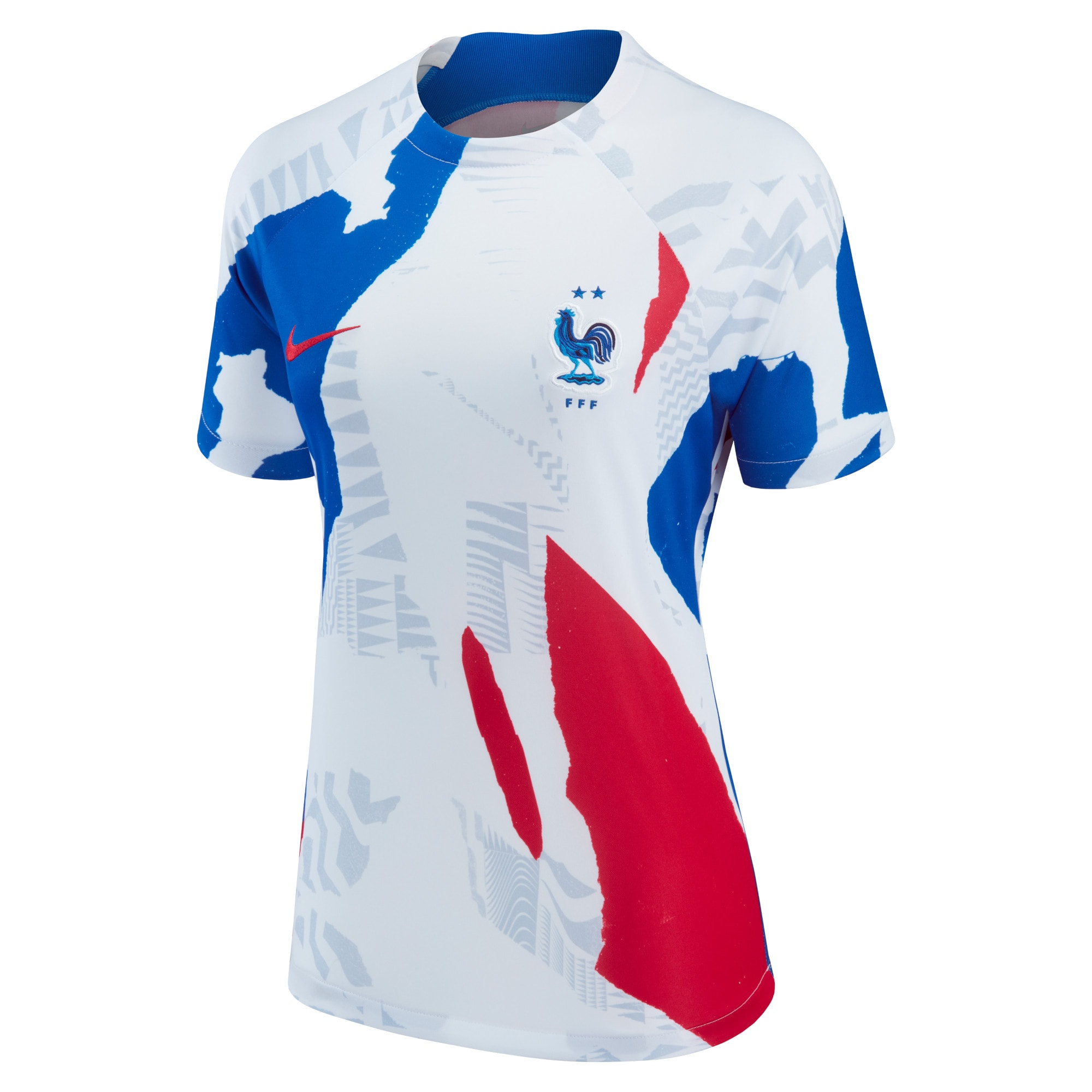 france national team nike women8217s 2022 pre-match top – white Collection – Brazil World Cup Jerseys and T-Shirts
