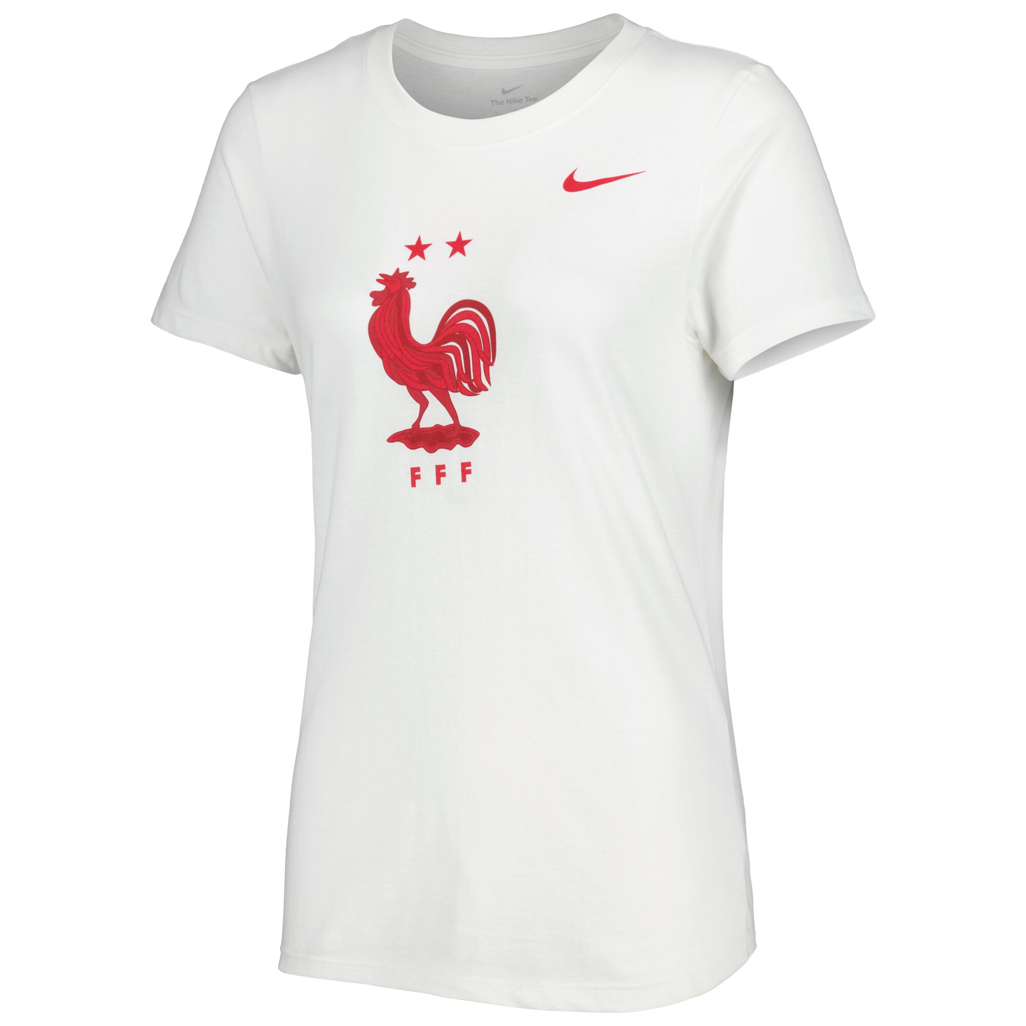 france national team nike women8217s club crest t-shirt – white Collection – Brazil World Cup Jerseys and T-Shirts