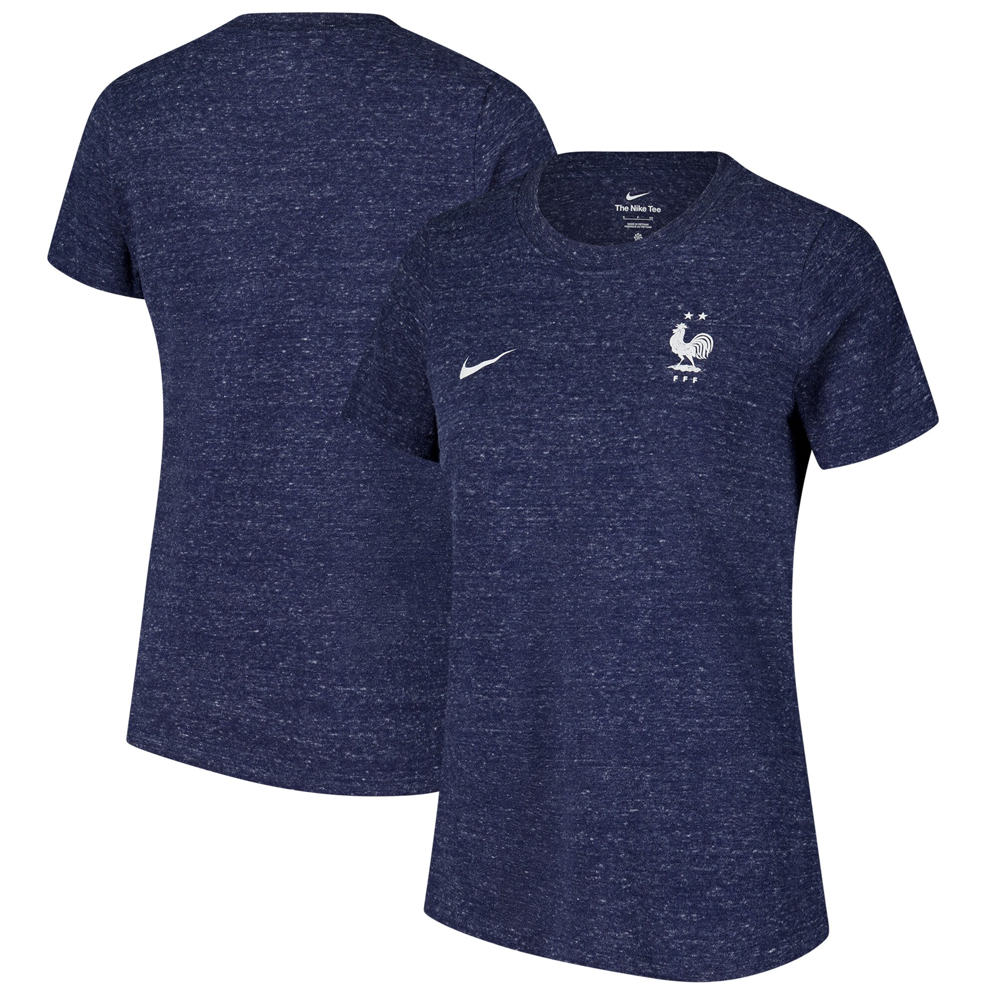 france national team nike women8217s crest varsity t-shirt – heather navy Collection – Brazil World Cup Jerseys and T-Shirts