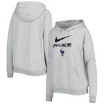 france national team nike women8217s lockup varsity fleece raglan pullover hoodie – heather gray Collection – Brazil World Cup Jerseys and T-Shirts