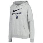 france national team nike women8217s lockup varsity fleece raglan pullover hoodie – heather gray Collection – Brazil World Cup Jerseys and T-Shirts