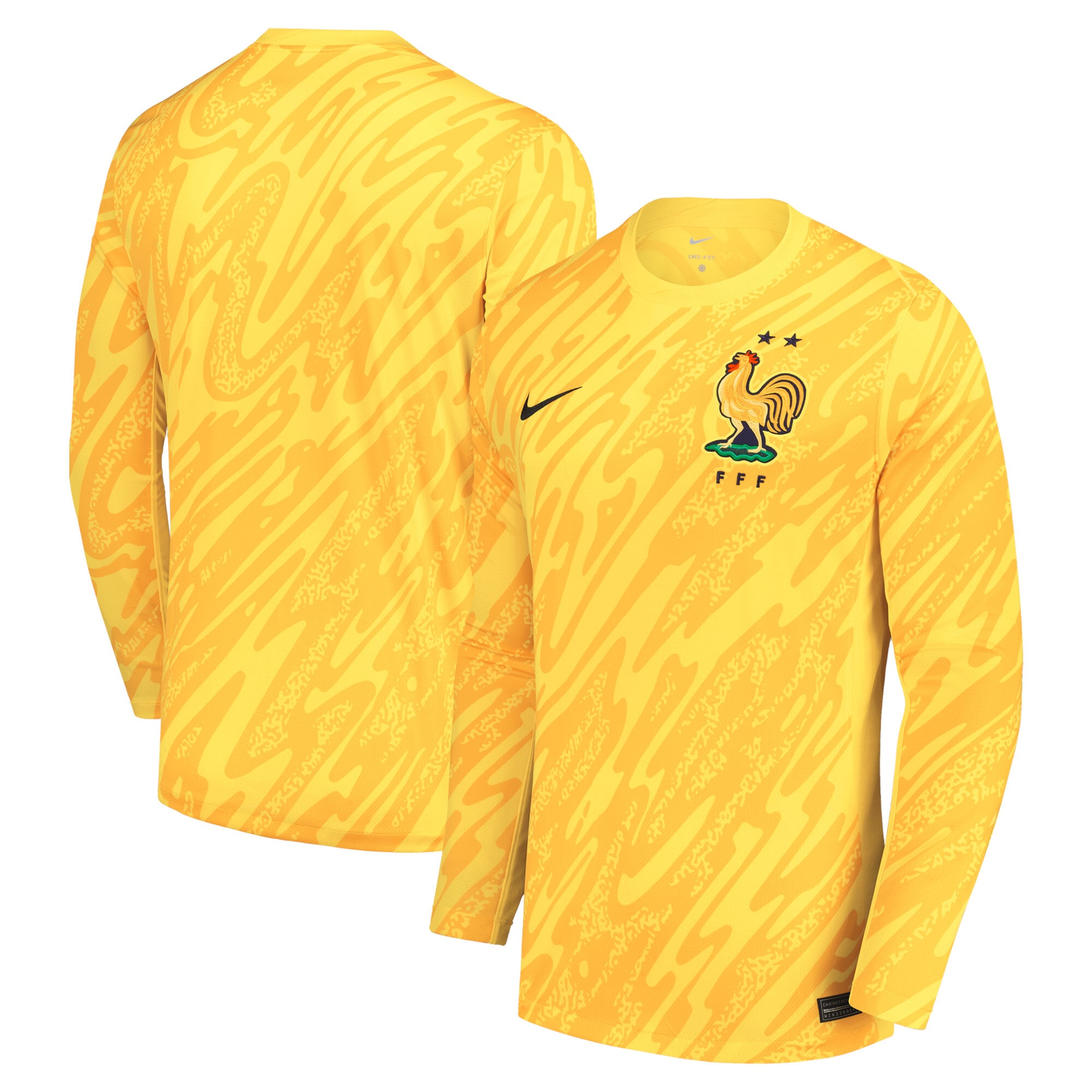 france national team nike youth 2024 goalkeeper replica stadium long sleeve jersey – yellow Collection – Brazil World Cup Jerseys and T-Shirts