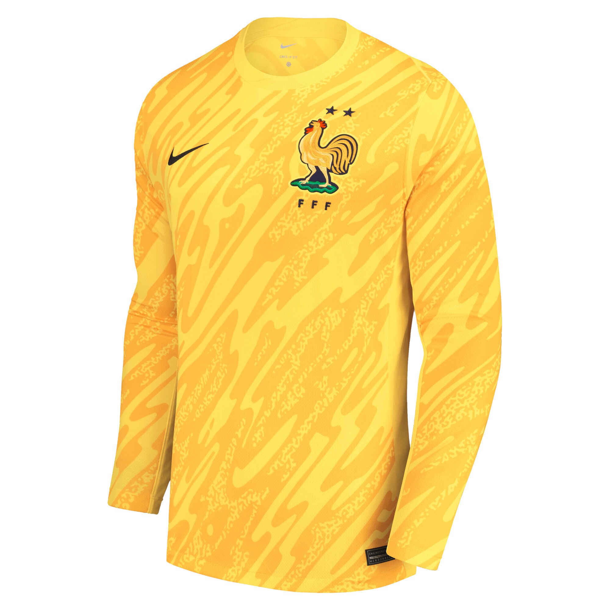 france national team nike youth 2024 goalkeeper replica stadium long sleeve jersey – yellow Collection – Brazil World Cup Jerseys and T-Shirts