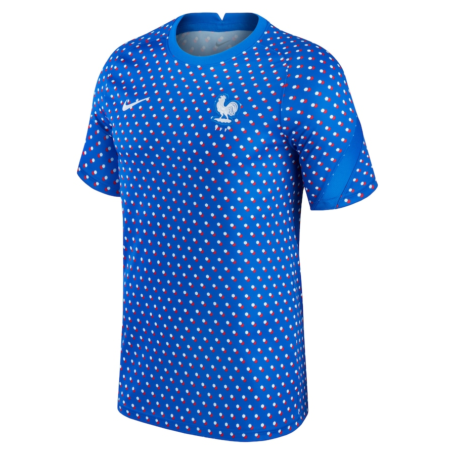 france women8217s national team nike 202122 pre-match top – blue Collection – Brazil World Cup Jerseys and T-Shirts