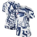 france women8217s national team nike women8217s 2023 pre-match top – white Collection – Brazil World Cup Jerseys and T-Shirts