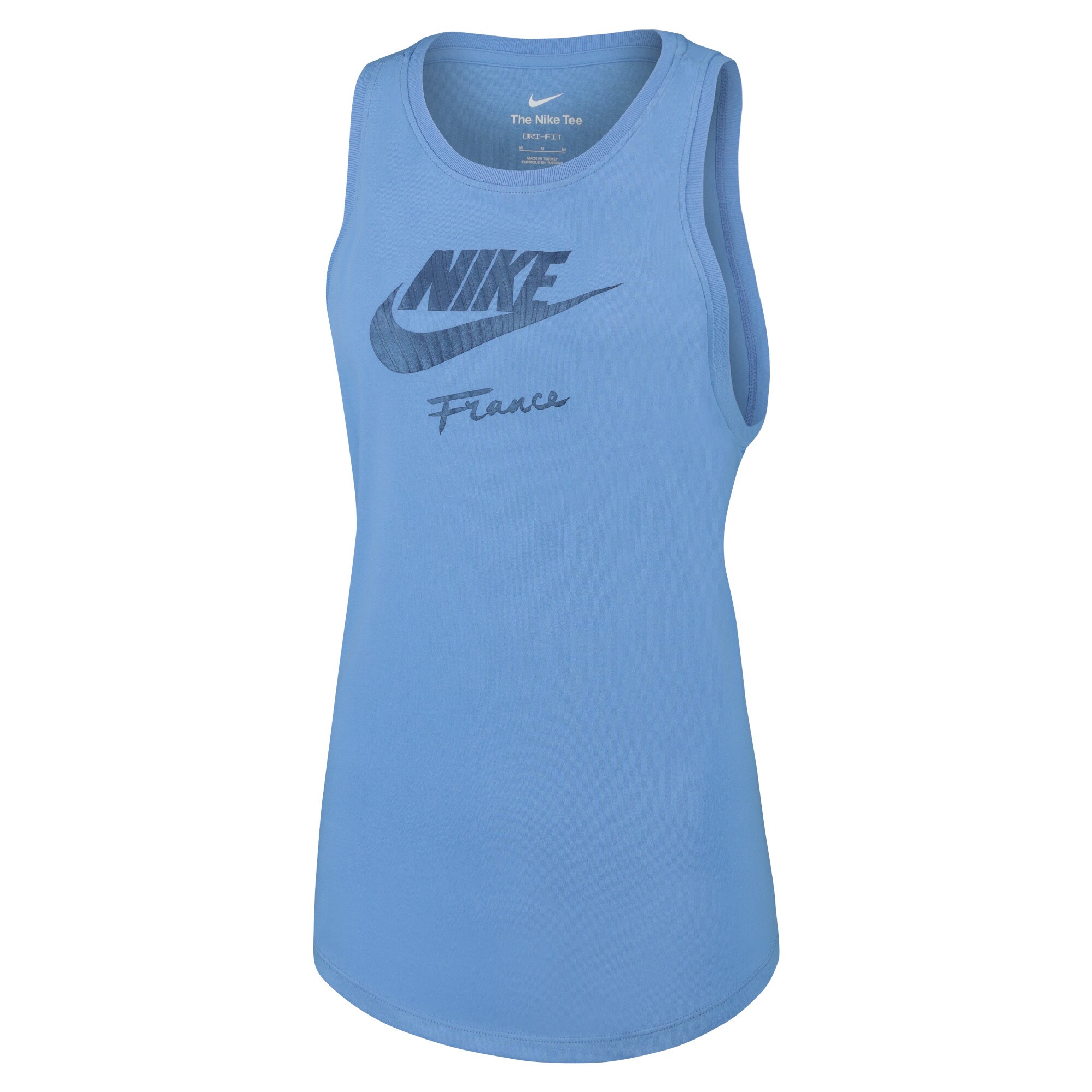 france women8217s national team nike women8217s futura tank top – blue Collection – Brazil World Cup Jerseys and T-Shirts