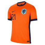 frenkie de jong netherlands national team nike 2024 home replica jersey – orange Collection – Brazil World Cup Jerseys and T-Shirts