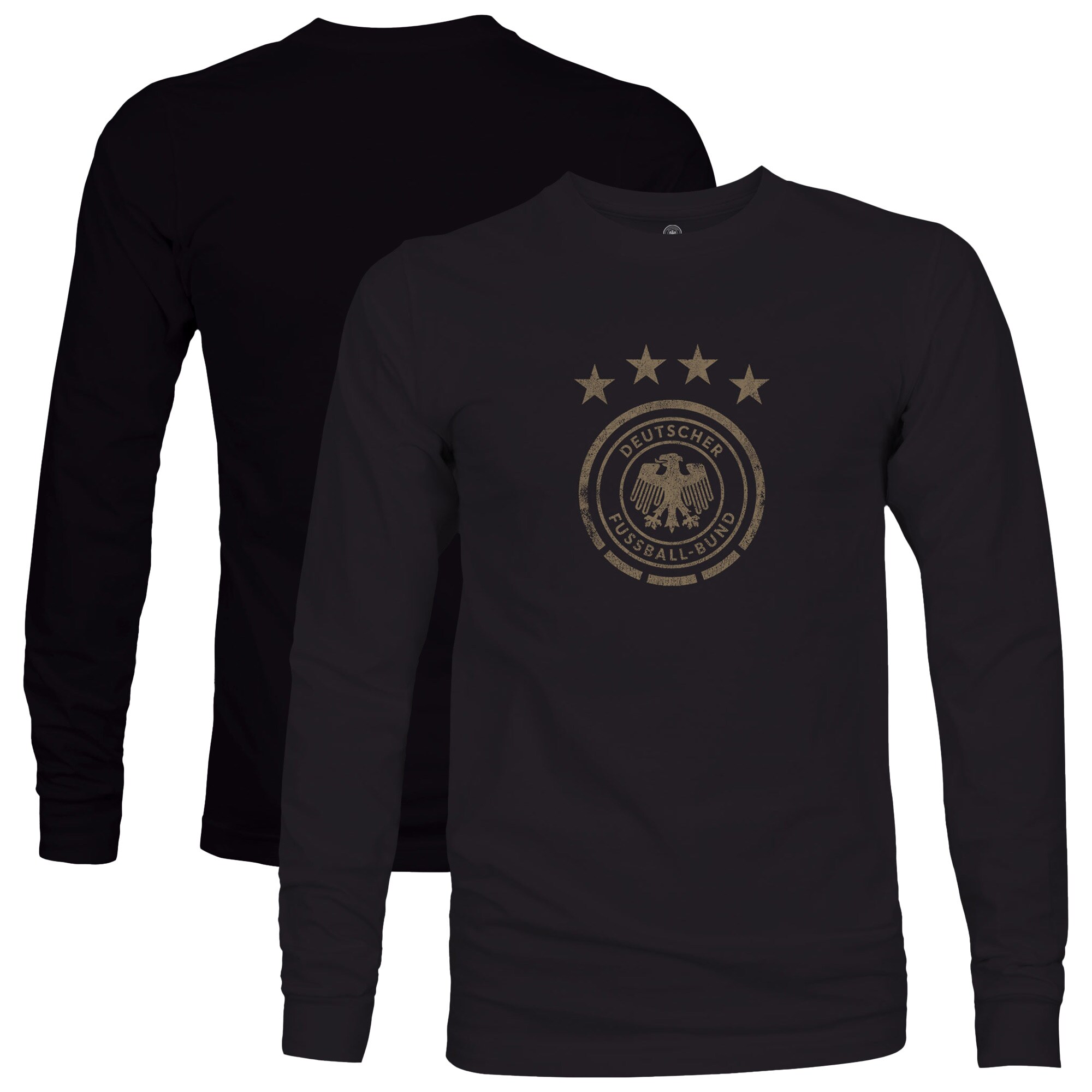 germany national team 1863fc mono badge long sleeve t-shirt – black Collection – Brazil World Cup Jerseys and T-Shirts