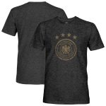 germany national team 1863fc mono badge vintage tri-blend t-shirt – heather black Collection – Brazil World Cup Jerseys and T-Shirts