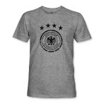 germany national team 1863fc mono badge vintage tri-blend t-shirt – heather gray Collection – Brazil World Cup Jerseys and T-Shirts