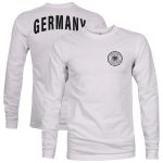 germany national team 1863fc team arch long sleeve t-shirt – silver Collection – Brazil World Cup Jerseys and T-Shirts
