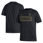 germany national team adidas culture bar t-shirt – black Collection – Brazil World Cup Jerseys and T-Shirts
