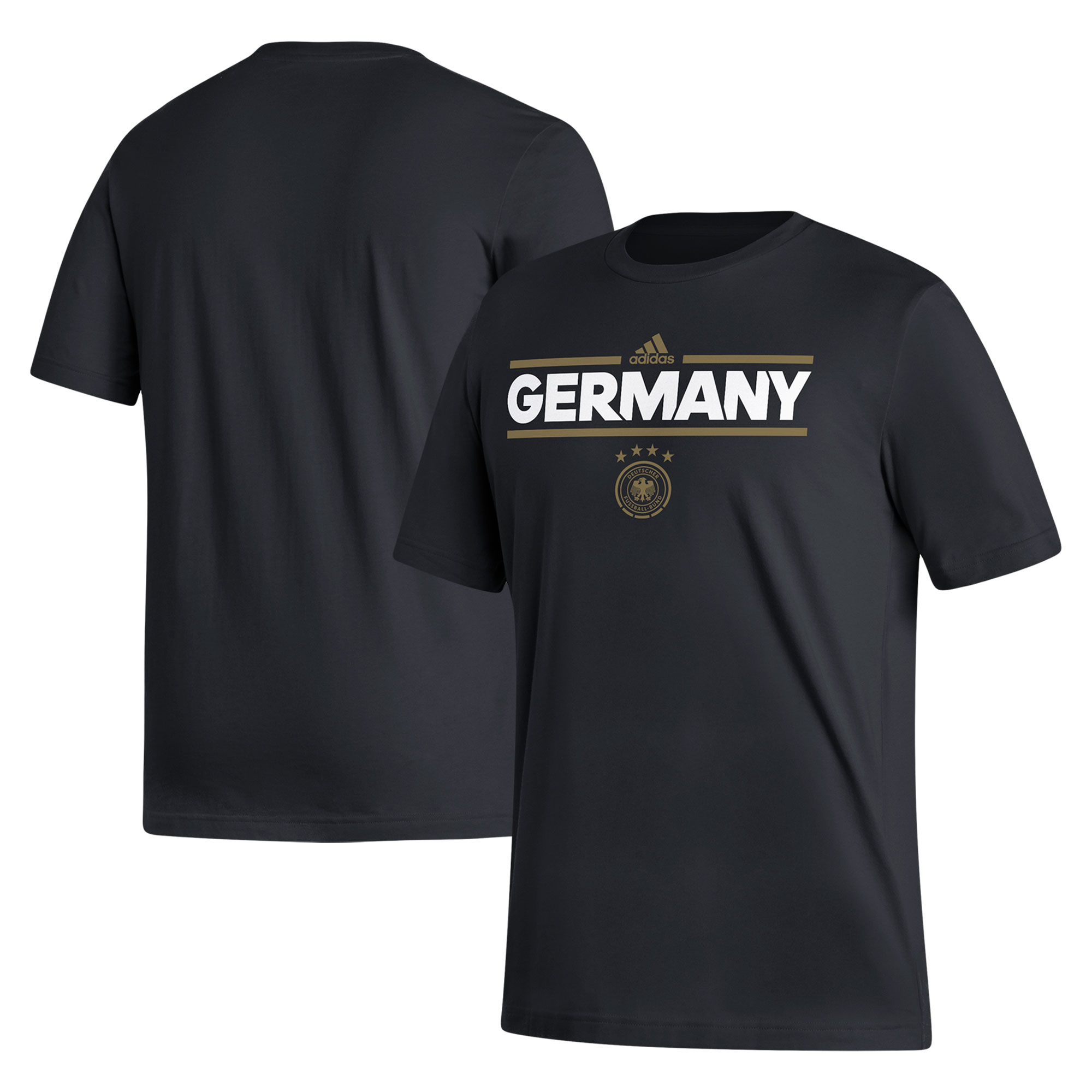 germany national team adidas dassler t-shirt – black Collection – Brazil World Cup Jerseys and T-Shirts