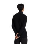 germany national team adidas originals 125th anniversary culturewear half-zip rib-knit top – black Collection – Brazil World Cup Jerseys and T-Shirts