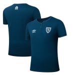 guatemala national team umbro 2025 crew neck polo – navy Collection – Brazil World Cup Jerseys and T-Shirts