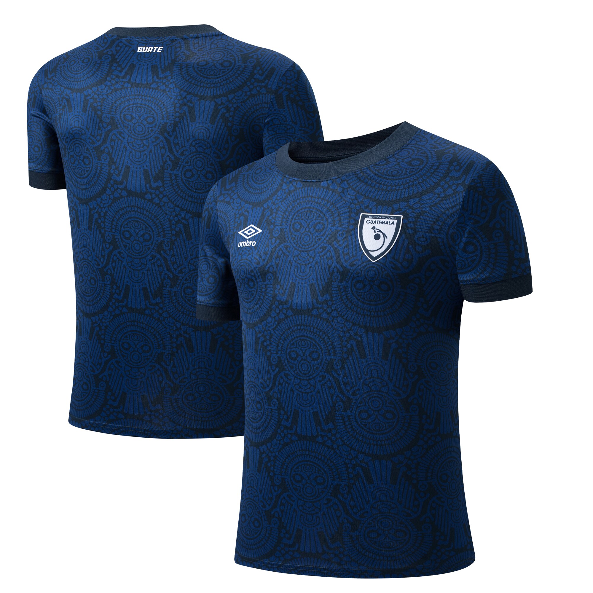 guatemala national team umbro 2025 pre-match jersey – navy Collection – Brazil World Cup Jerseys and T-Shirts