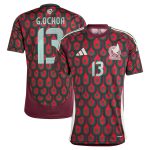 guillermo ochoa mexico national team adidas 2024 home replica player jersey – burgundy Collection – Brazil World Cup Jerseys and T-Shirts