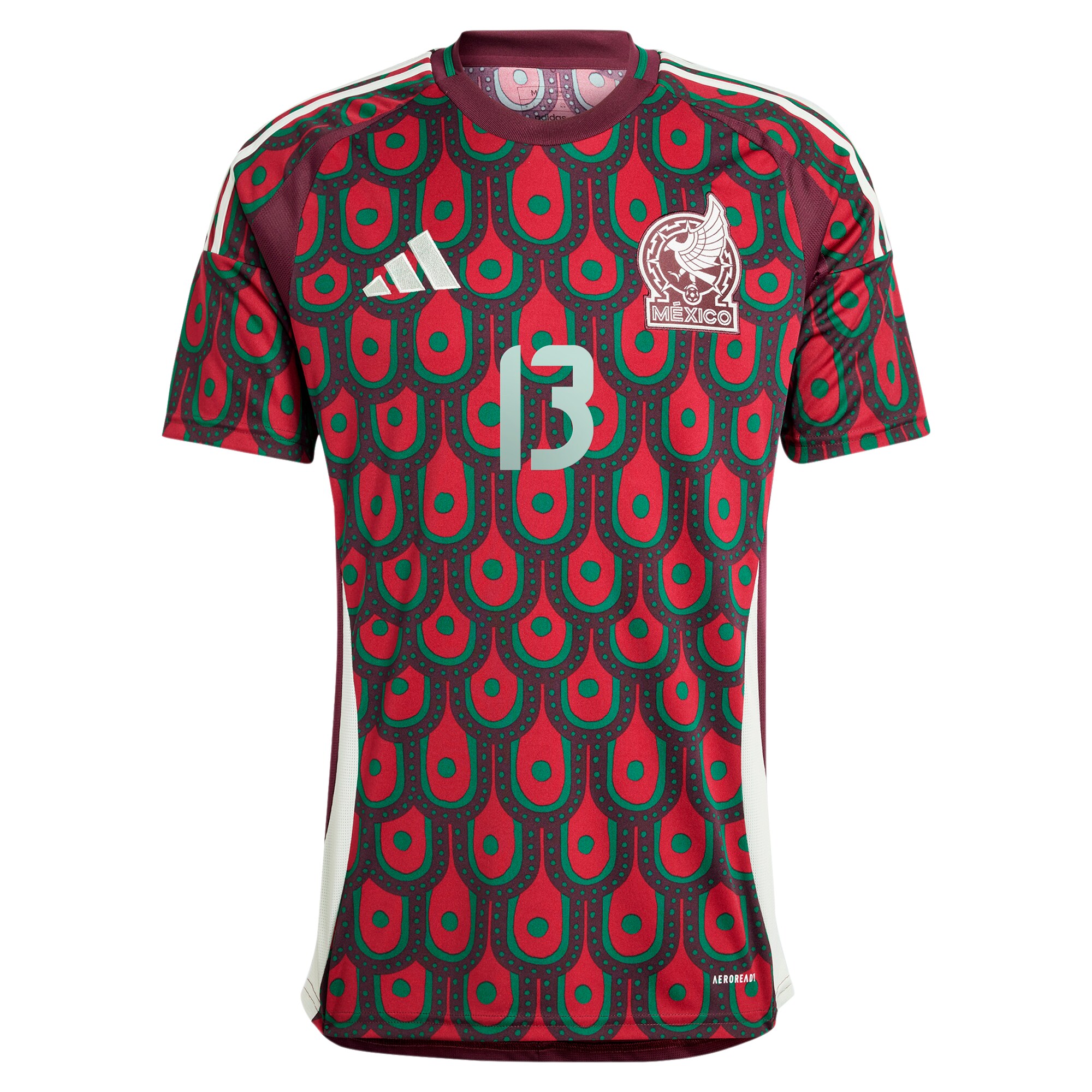 guillermo ochoa mexico national team adidas 2024 home replica player jersey – burgundy Collection – Brazil World Cup Jerseys and T-Shirts