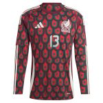 guillermo ochoa mexico national team adidas 2024 home replica player long sleeve jersey – burgundy Collection – Brazil World Cup Jerseys and T-Shirts