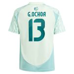 guillermo ochoa mexico national team adidas youth 2024 away replica player jersey – green Collection – Brazil World Cup Jerseys and T-Shirts