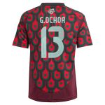 guillermo ochoa mexico national team adidas youth 2024 home replica player jersey – burgundy Collection – Brazil World Cup Jerseys and T-Shirts