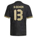 guillermo ochoa mexico national team adidas youth 2025 third authentic player jersey – black Collection – Brazil World Cup Jerseys and T-Shirts