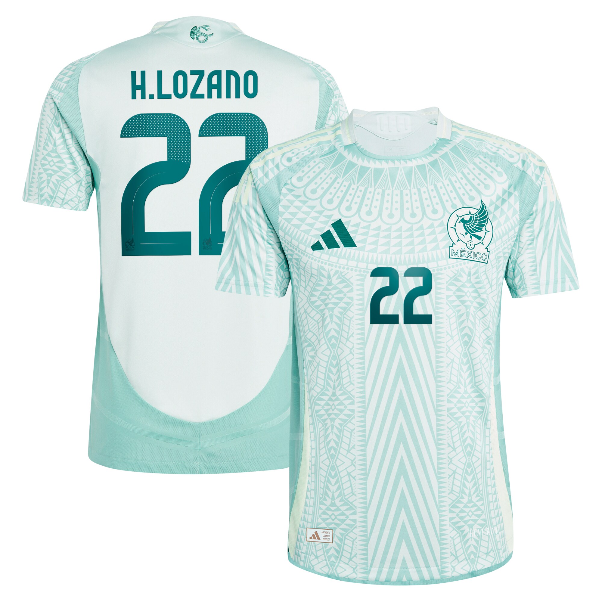 hirving lozano mexico national team adidas 2024 away authentic player jersey – green Collection – Brazil World Cup Jerseys and T-Shirts
