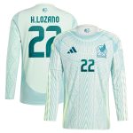 hirving lozano mexico national team adidas 2024 away replica player long sleeve jersey – green Collection – Brazil World Cup Jerseys and T-Shirts