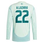 hirving lozano mexico national team adidas 2024 away replica player long sleeve jersey – green Collection – Brazil World Cup Jerseys and T-Shirts
