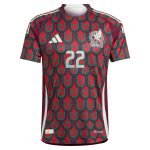 hirving lozano mexico national team adidas 2024 home authentic player jersey – burgundy Collection – Brazil World Cup Jerseys and T-Shirts