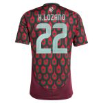 hirving lozano mexico national team adidas 2024 home replica player jersey – burgundy Collection – Brazil World Cup Jerseys and T-Shirts