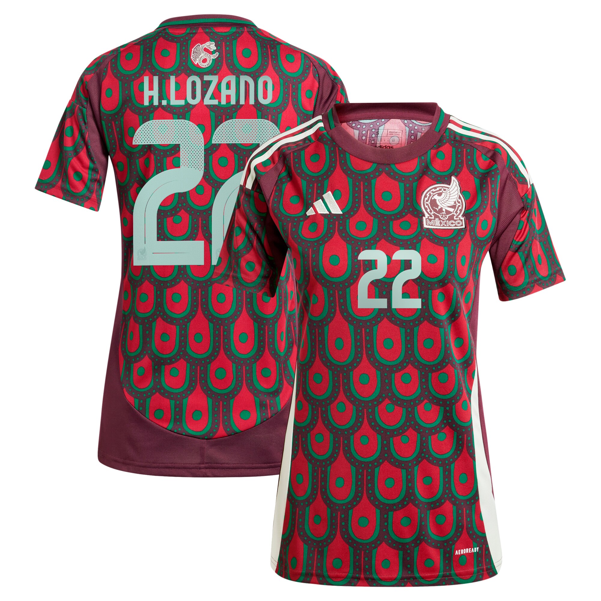 hirving lozano mexico national team adidas women8217s 2024 home replica player jersey – burgundy Collection – Brazil World Cup Jerseys and T-Shirts