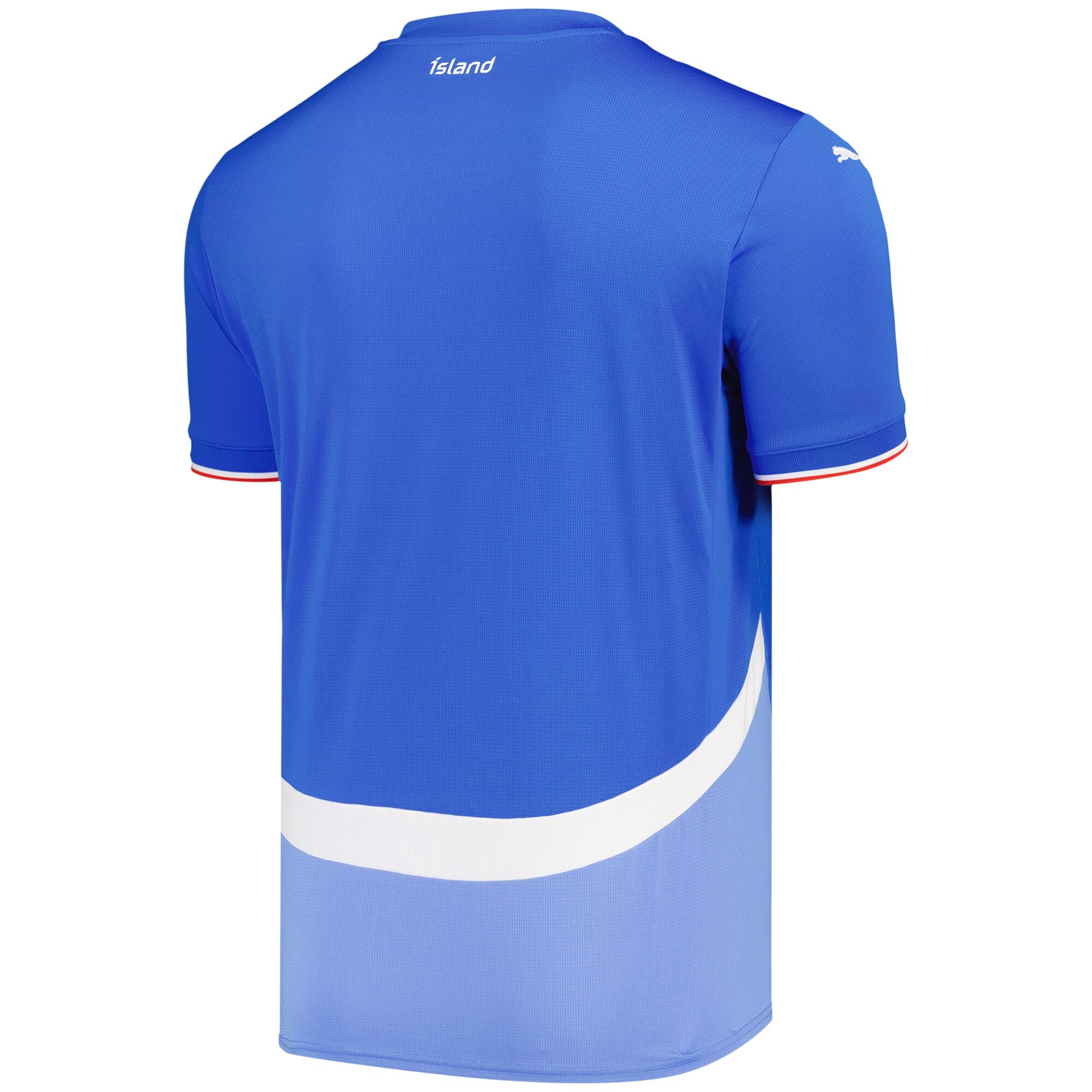 iceland national team puma 2024 home replica jersey – blue Collection – Brazil World Cup Jerseys and T-Shirts