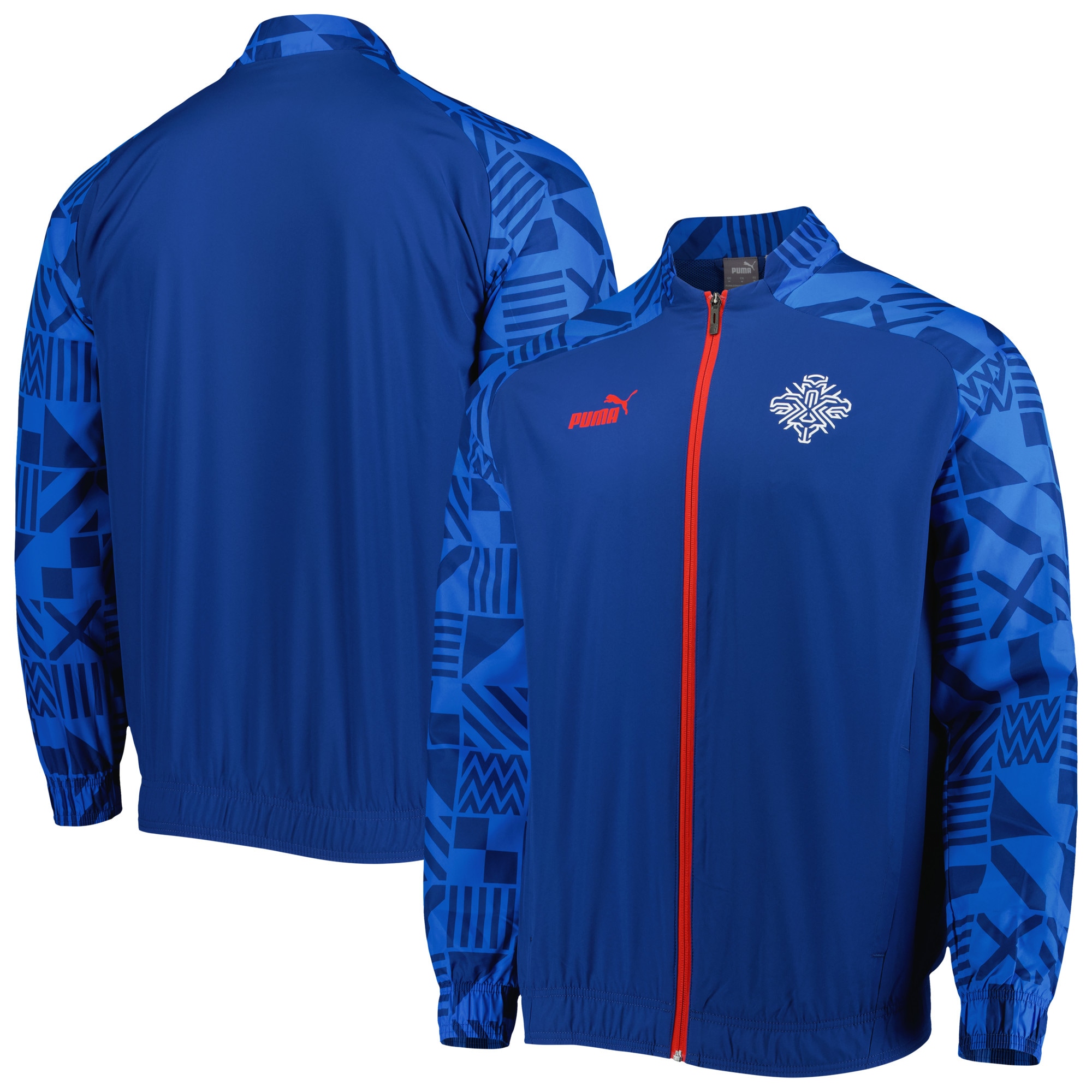 iceland national team puma pre-match raglan full-zip training jacket – light blue Collection – Brazil World Cup Jerseys and T-Shirts